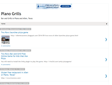 Tablet Screenshot of planogrills.com